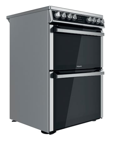 Hotpoint HDM67V8D2CX/UK 60cm Electric Double Cooker + Installation