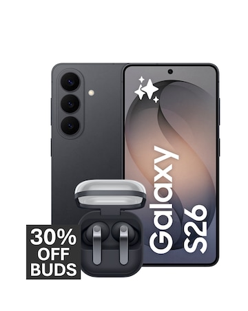 Samsung Galaxy S26 512GB (Black) & Galaxy Buds4 Pro bundle