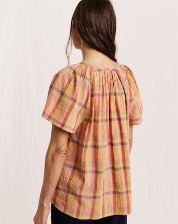Julipa Check Blouse
