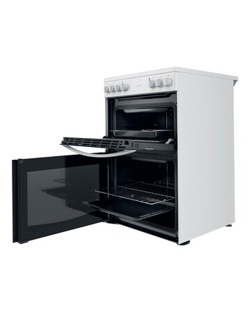 Indesit ID67V9KMW/UK 60cm Electric Double Cooker + Installation