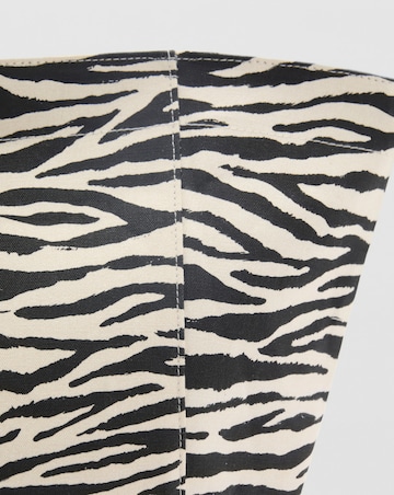 Mango Zebra Tote Bag