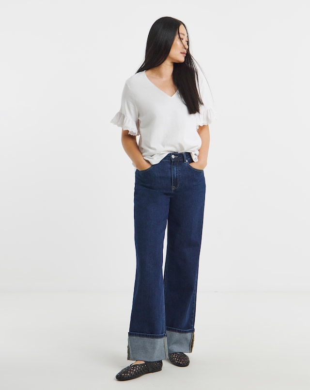 Frill Sleeve Top