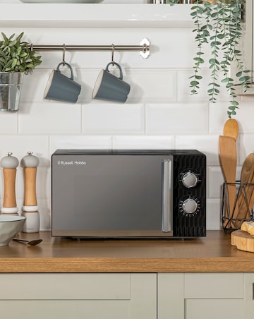 Russell Hobbs RHMM715B Honeycomb Manual Microwave - Black
