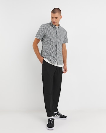 Short Sleeve Gingham Shirt