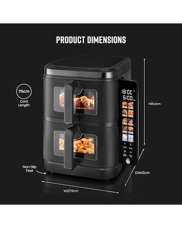 Swan 11L Duo Layer Air Fryer