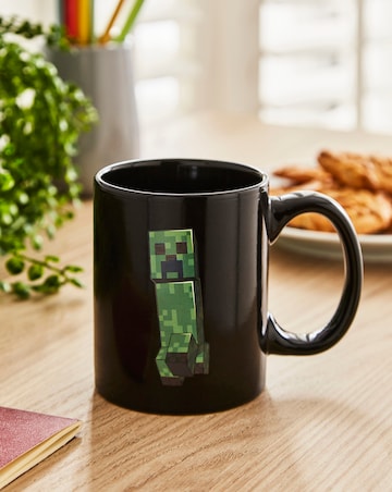 Minecraft Creeper Heat Change Mug