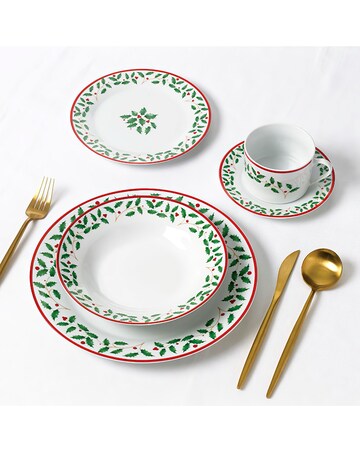 Waterside Holly 20 Piece Dinner Set