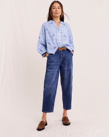 Julipa Printed Stripe Blouse