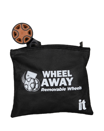 IT Luggage Convertible XXL Suitcase with Removable Wheels