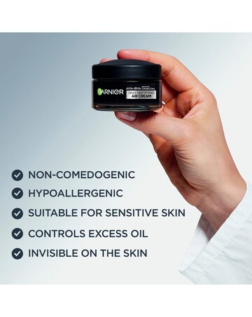 Garnier Pure Active AHA+BHA Charcoal Daily Mattifying Air Cream