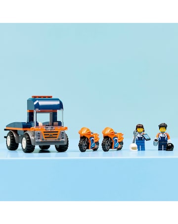 LEGO City Motorcycle Transporter