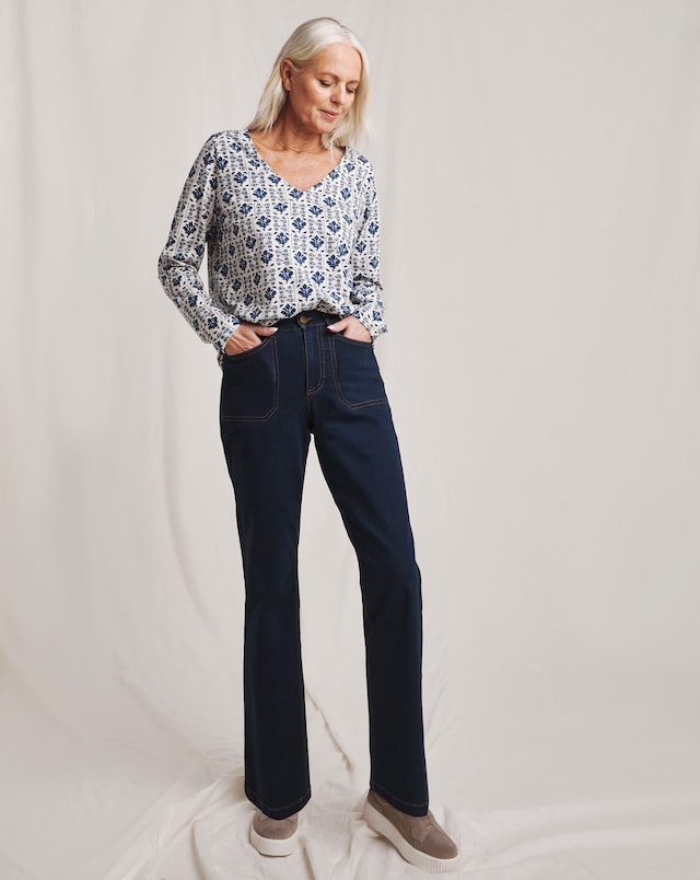 Julipa Straight Fit Stretch Jeggings Reg