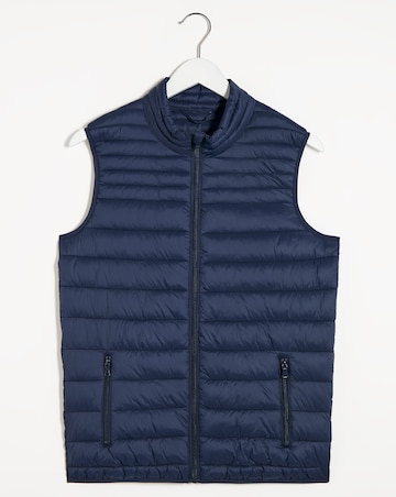 Navy Lightweight WR Padded Gilet