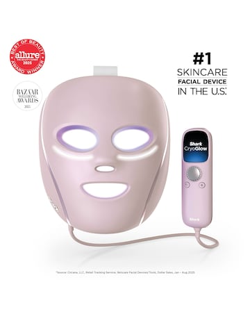 Shark CryoGlow Under-Eye Cooling, LED Anti-Ageing, Blemish Repair Mask FW312UKPK