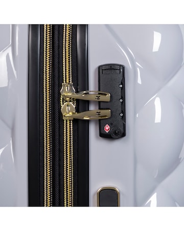 IT Luggage St Tropez Trois Medium Suitcase - Silver