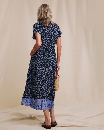 Julipa Jersey Gathered Waist Midi Dress