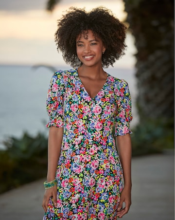 Joe Browns Celia Floral Midi Dress