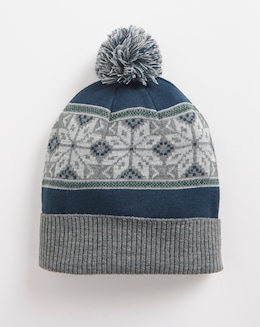 Fairisle Bobble Hat