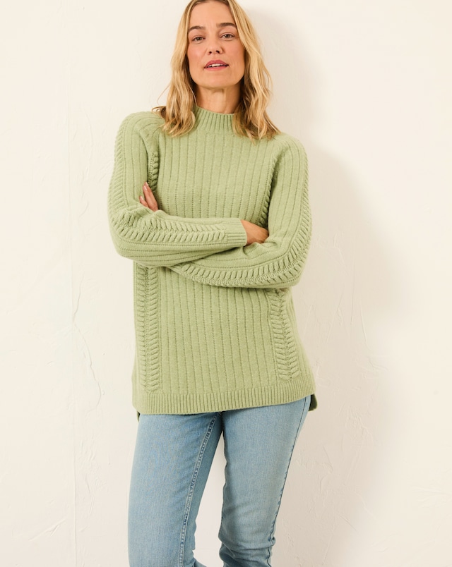 FatFace Hazel Longline Jumper