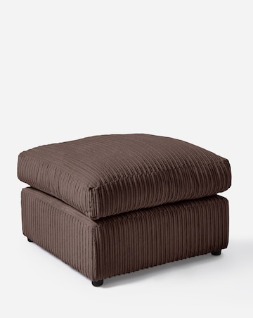 Ferguson Jumbo Cord Footstool