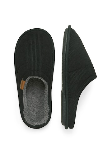Jack & Jones Cordie Mule Slipper - Anthracite
