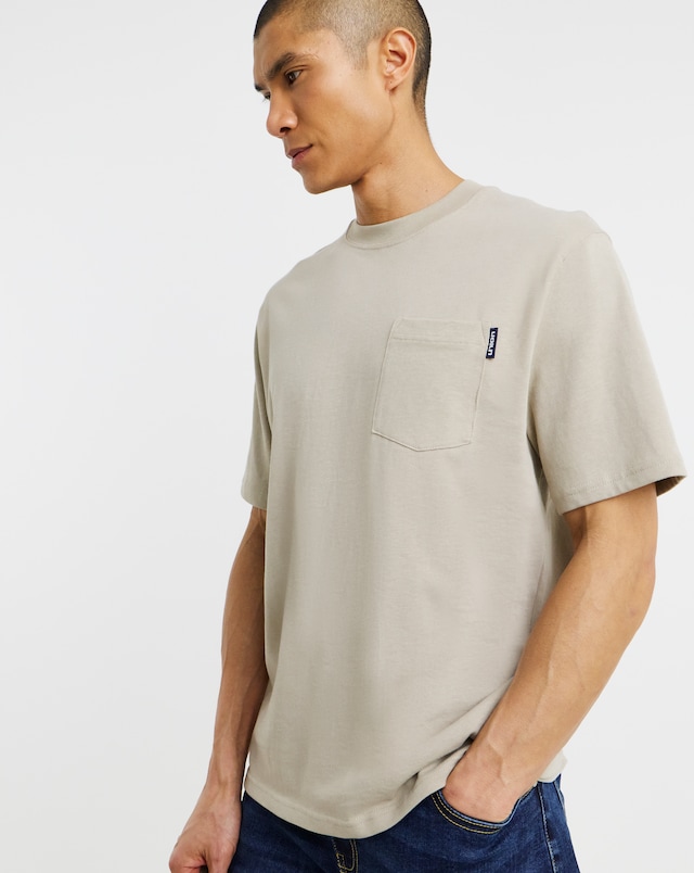 Union Heavyweight Pocket T-Shirt - Stone