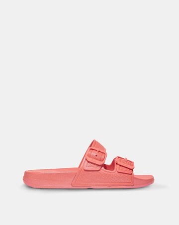 Fit Flop iQushion Two-Bar Buckle Slides Standard Fit