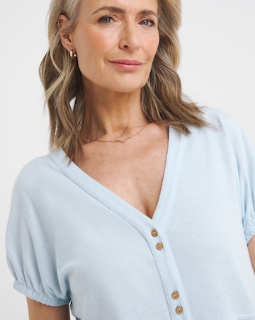 Julipa Linen Mix Jersey Pocket Dress