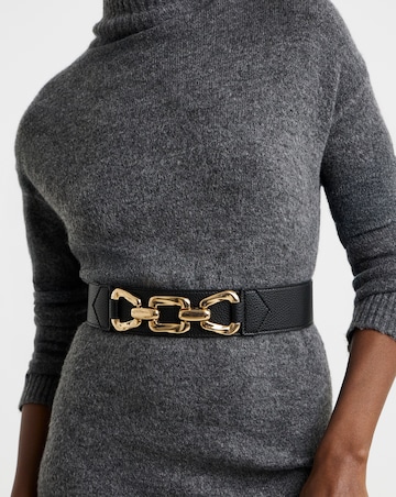 Chain Buckle Waist Belt