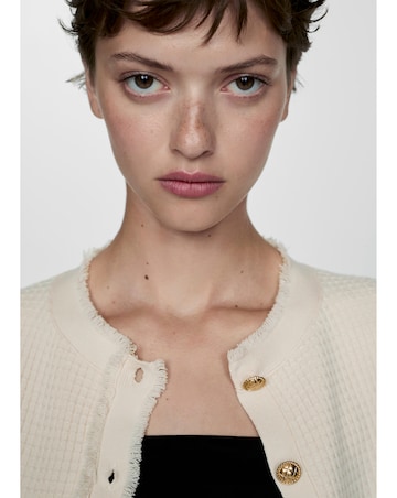 Mango Button Front Jacket