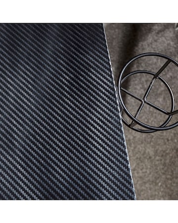 X Rocker Ocelot Gaming Desk with Mousepad - Carbon Black