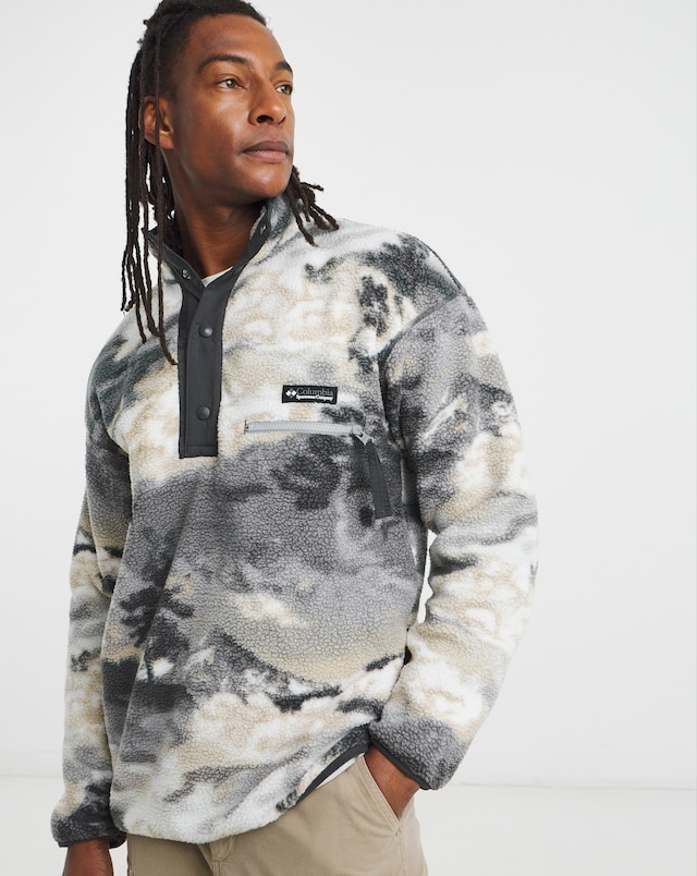 Columbia Helvetia II Printed 1/2 Snap Fleece