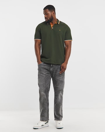 Jack & Jones Premium Paulos Tipped Polo - Green