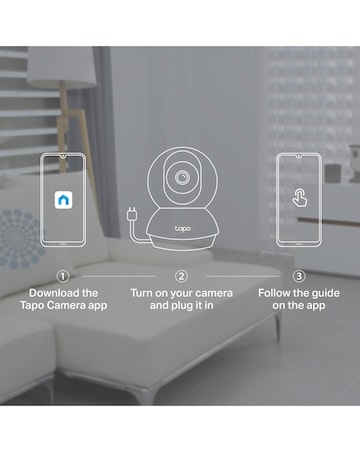 TP-Link Tapo C200 1080p Indoor Pan/Tilt Smart Camera