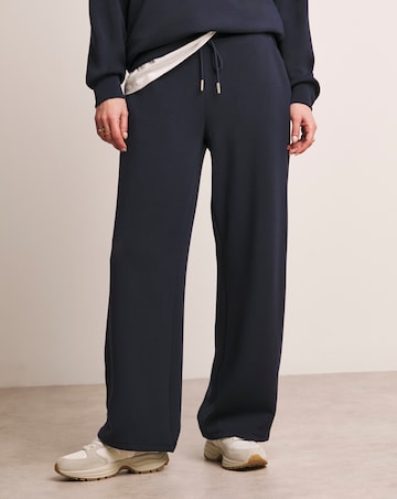 Anthology Navy Wide Leg Joggers