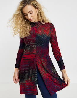 Joe Browns Evelyn Burn Out Jersey Tunic