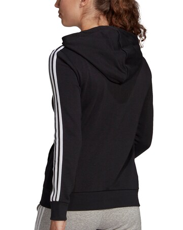 adidas Essentials French Terry 3 Stripes Full Zip Hoodie