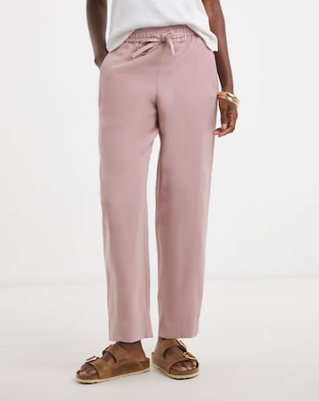 Blush Soft Utility Pull On Trouser