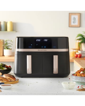 Russell Hobbs SatisFry Air 9L Dual Basket Air Fryer