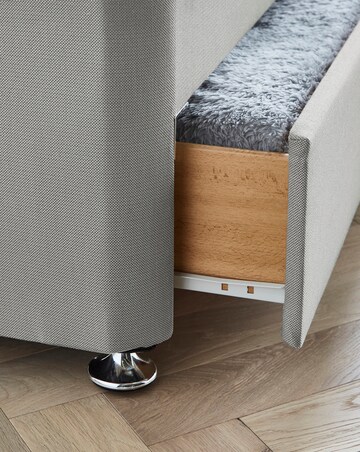 Silentnight 1000 Pocket Pillowtop Memory Divan Set with 2 Drawers