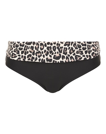 Figleaves Tailor Fold Top Bikini Briefs