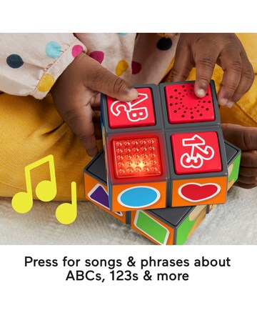 Fisher-Price Laugh & Learn Puppy's Activity Cube Learning Toy