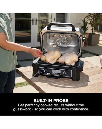 Ninja Woodfire OG850UK Pro XL Electric BBQ Grill and Smoker