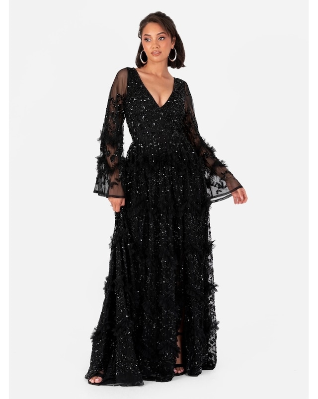 Maya Deluxe Embellished Dress