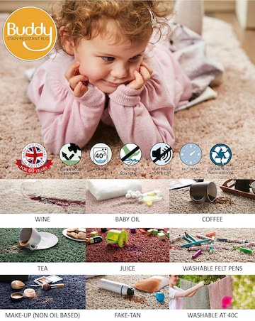Buddy Washable & Stain Resistant Rug