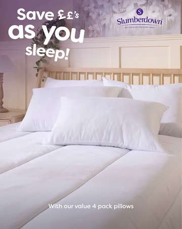 Slumberdown Super Support Pack of 2 Pillows