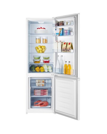 Fridgemaster MC55265E 55x180cm Fridge Freezer - White