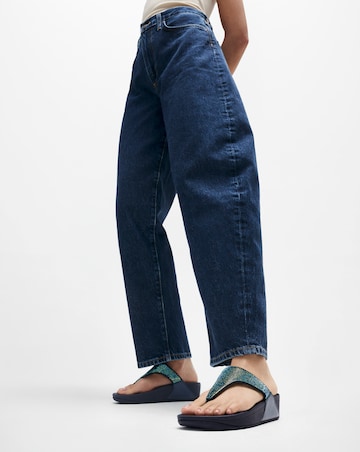 Fit Flop Lulu Crystal Toe-Post Sandals Standard Fit