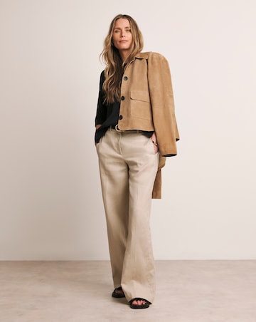 Anthology Suede Trucker Jacket