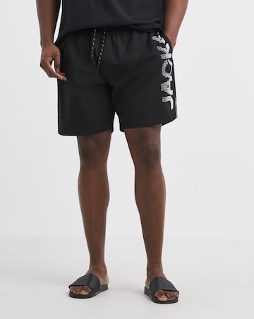 Jack & Jones Maui Logo Swim Short - Black